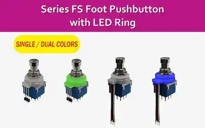 NEW RELEASE OF ILLUMINATED WASHER RING OF FOOT SWITCH